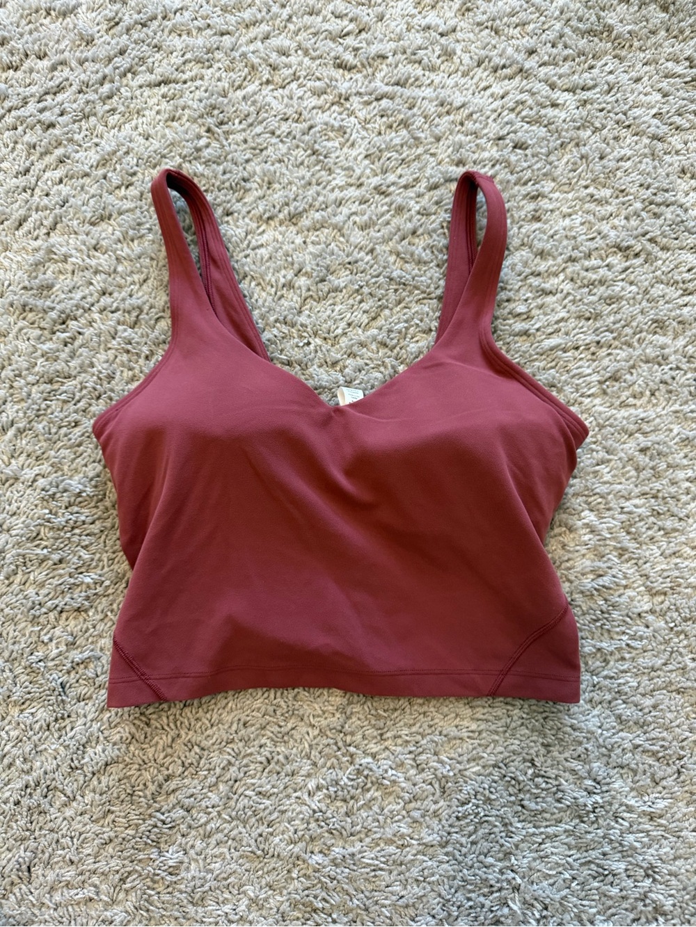 lululemon align cropped tank - Rosewood